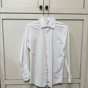 Izod advanced performance slim fit Men's Crisp White Dress Shirt